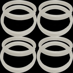 13g White Plastic Bangle Weight 100ct