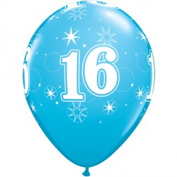 16 Sparkle-a-round 11" Robin's Egg Blue (25ct) Ygx