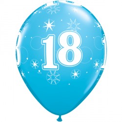18 Sparkle-a-round 11" Robin's Egg Blue (25ct) Ygx