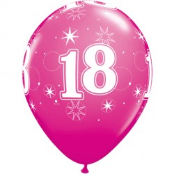 18 Sparkle-a-round 11" Wild Berry (25ct) Ygx