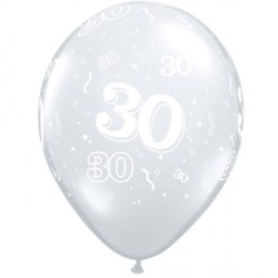 30-a-round 11" Diamond Clear (50ct) Tw