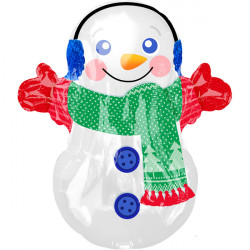 Adorable Snowman Junior Shape S50 Pkt