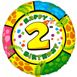 Animaloons Age 2 Giraffe 21" Mighty Bright (mb21) Pkt
