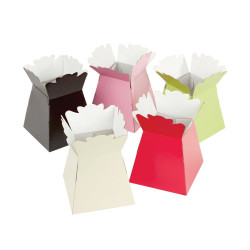 Assorted Glossy Porto Vase/hamper Boxes (25)