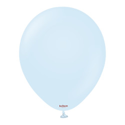 Baby Blue 5" Macaron Pastel Kalisan 100ct