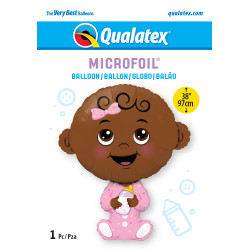 Baby Girl - Dark Skin Tone 38" Shape Group B Pkt Yzp