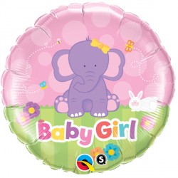 Baby Girl Elephant 18" Pkt If