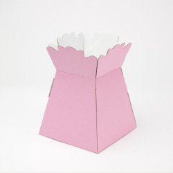 Baby Pink Matt Porto Vase/hamper Boxes (25)