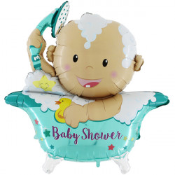 Baby Shower Star 42" 3d/4d Shape D6 Pkt