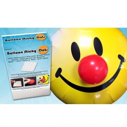 Balloon Sticky Dots 800 Large 10mm & 400 Small 6mm (1200 Dots Per Box)