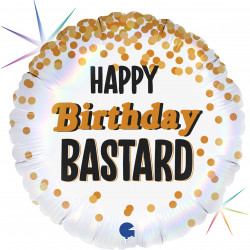 Bastard Happy Birthday 18" Holographic Pkt