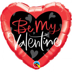 Be My Valentine's Script 18" Pkt If