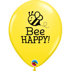Bee Happy 11" Yellow (25ct) Lac