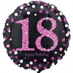 Black & Pink 18 Standard S40 Pkt