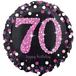 Black & Pink 70 Standard S40 Pkt
