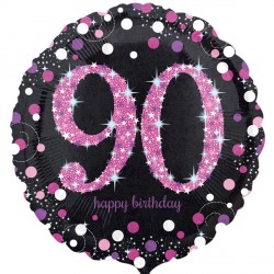 Black & Pink 90 Standard S40 Pkt