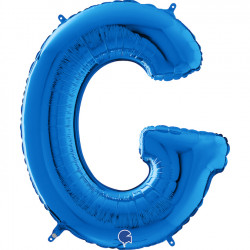 Blue Letter G Shape 26" Pkt