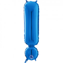 Blue Symbol ! Shape 26" Pkt