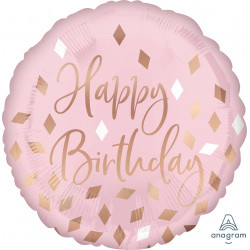 Blush Happy Birthday Standard S40 Pkt