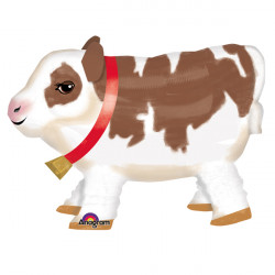 Brown Cow Balloon Buddies Airwalker P50 Pkt (25" X 17")