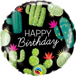 Cactuses Birthday  18" Pkt If