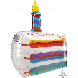 Cake Slice Ultra Shape P40 Pkt (19" X 25")