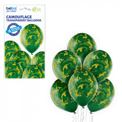 Camouflage 12" Crystal Green 6ct