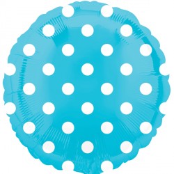 Caribbean Blue Dots Standard S40 Pkt