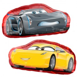 Cars 3 Cruz & Jackson Shape P38 Pkt (35" X 17")