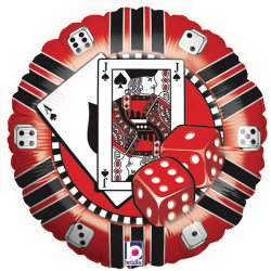Casino Chip 18" Pkt