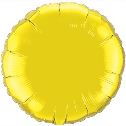 Citrine Yellow Round 18" Flat Q Hj