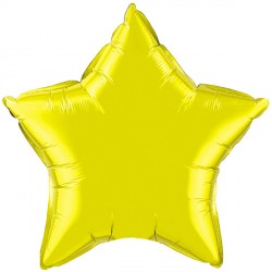 Citrine Yellow Star 20" Flat Q Hk