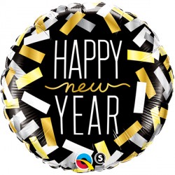 Confetti Strips New Year 18" Pkt If