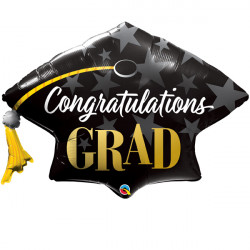 Congratulations Grad Stars 41" Shape Group C Pkt Yzp