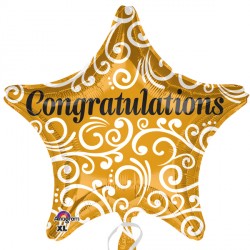 Congratulations Sophisticated Star Standard S40 Pkt