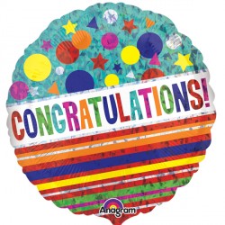 Congratulations Sparkle Standard S55 Pkt