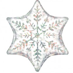 Dazzling Snowflake 36" Shape Group D Pkt Ymf