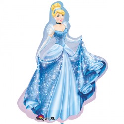 Disney Princess Cinderella Shape P38 Pkt (33" X 23")