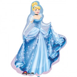 Disney Princess Cinderella Shape P38 Pkt (33" X 23")