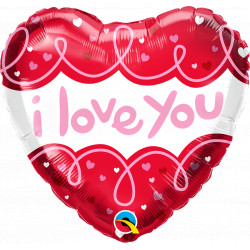 Doodle Loops I Love You 18" Pkt If