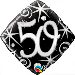 Elegant Sparkles & Swirls 50 18" Pkt If