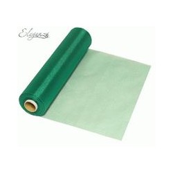 Emerald Green Organza 29cmx25m