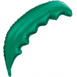 Emerald Green Palm Frond 36" Flat Hu