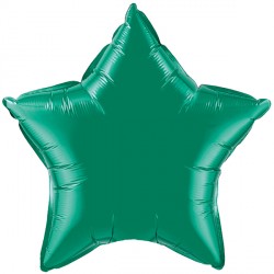 Emerald Green Star 20" Flat Q Hk