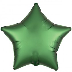 Emerald Satin Luxe Star Standard S15 Flat A