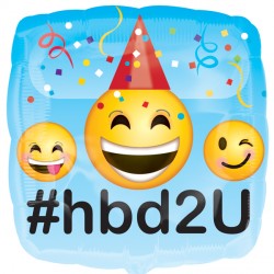 Emoji Hbd 2u Standard S40 Pkt