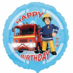 Fireman Sam Happy Birthday Standard S60 Pkt