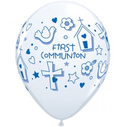 First Communion Symbols Boy 11" White (25ct) Yhg