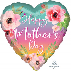 Flowers & Ombre Mother's Day Jumbo P32 Pkt (28" X 28")