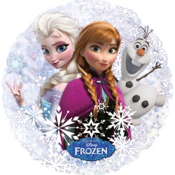 Frozen 21" Holographic Street Treat Shape Flat (10ct)